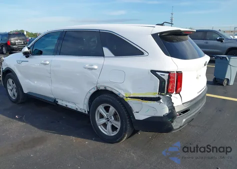 2021 Kia Sorento Lx z USA, uszkodzony, nr VIN 5XYRG4LC2MG019388